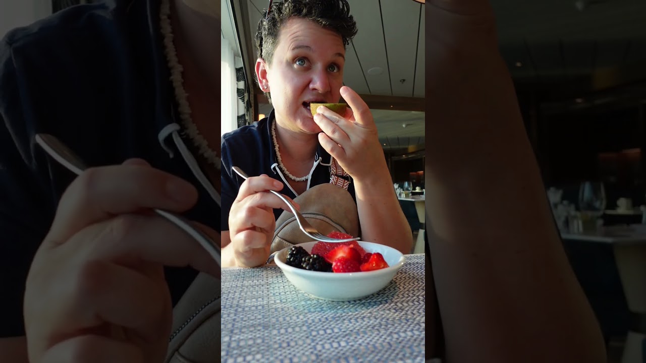 Fueling up for a day in Rome #cruise #food #yum #italy