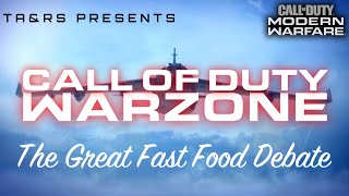 TA&Rs, Rebirth, and The Great Fast Food Debate... // Call of Duty Modern Warfare @rossdabossYT