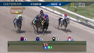 Gulfstream Park Race 4 | January 1, 2018