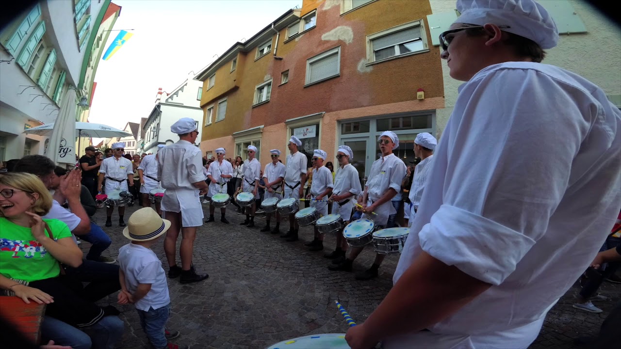 Biberacher Schützenfest 2019 - WG-Trommler - Bines Wohnzimmer - Massenständchen