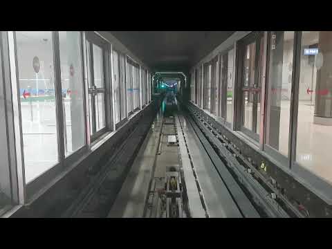 인천국제공항 셔틀트레인 [탑승동~여객터미널] 전구간 주행영상