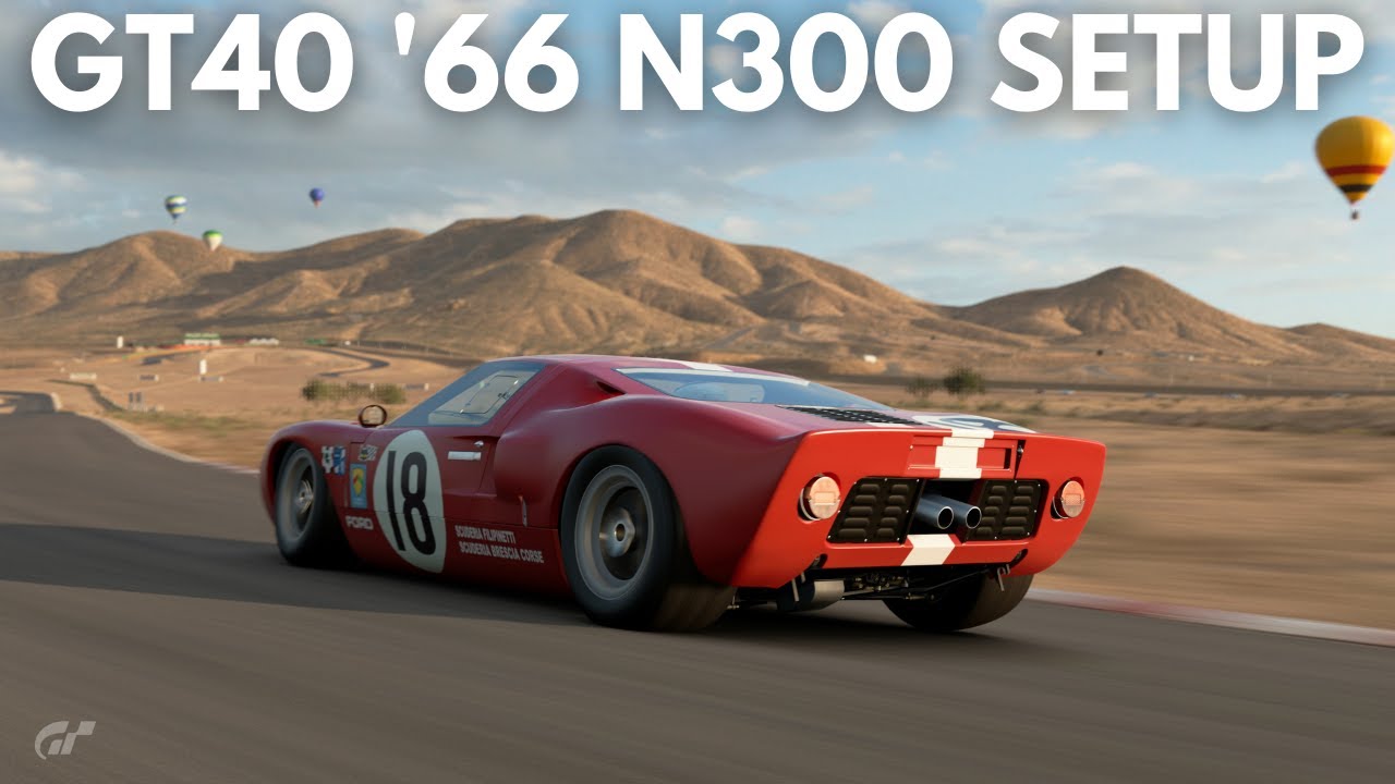 Gran Turismo 2 60 FPS S-2 Ford GT40 305 cv @ Seattle Circuit Full Course 