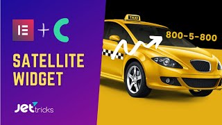 Add Extra text/image with any widget in Elementor | Crocoblock Jet Tricks Satellite Widget