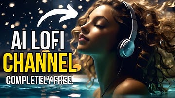How To Make Money With  LoFi Music Channel for Free with AI