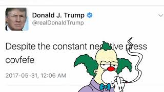 Krusty The Clown Reads Trump Tweets