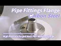 Pipe fittings flange carbon steel high pressure forged neck pair welding flange