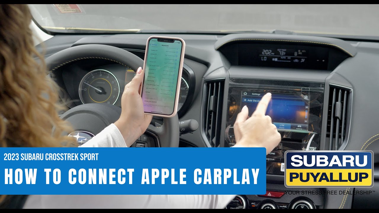 2023 Subaru Crosstrek Apple Carplay Review