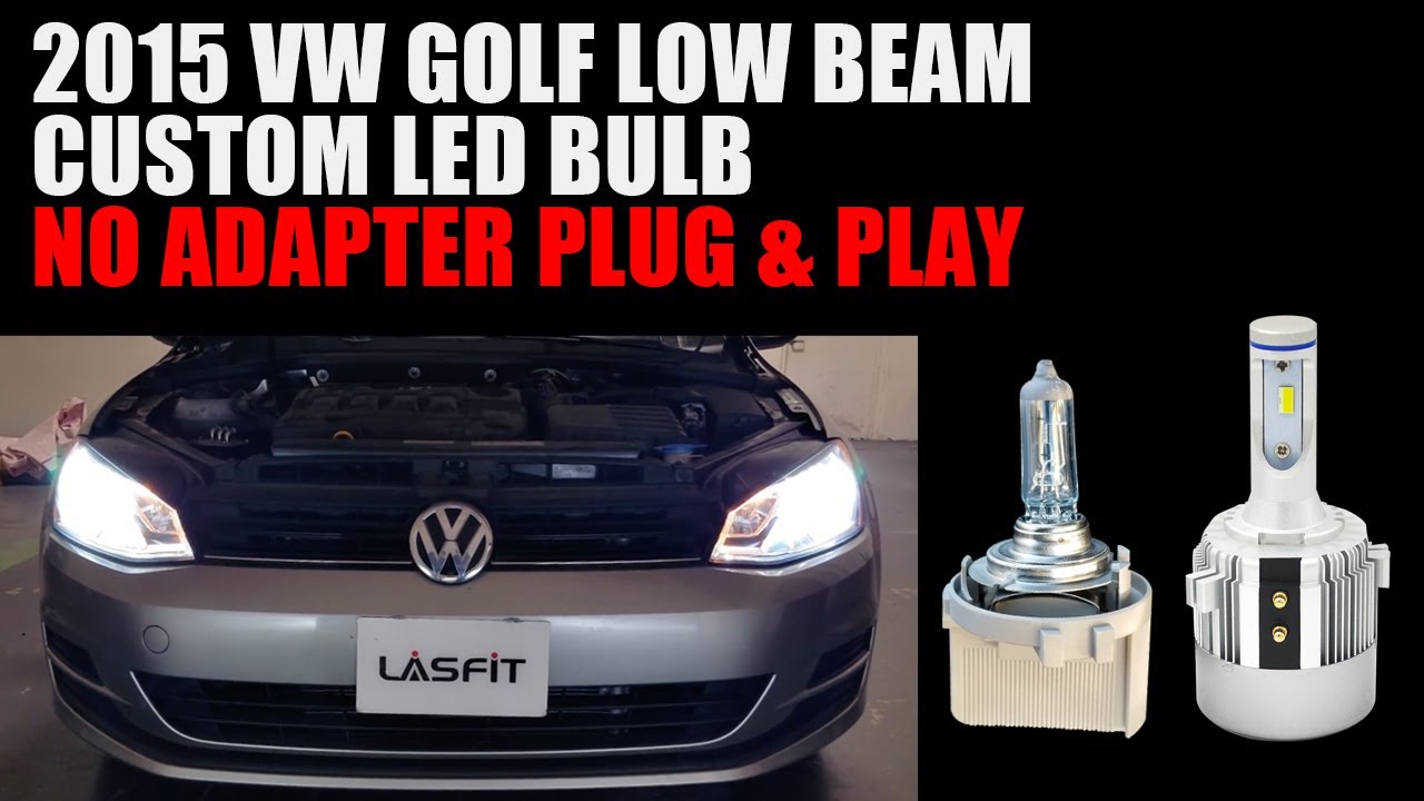 H7 LED Bulbs For Volkswagen Golf Passat Tiguan MB Metris