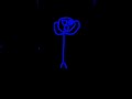 blue died red is in blue's body