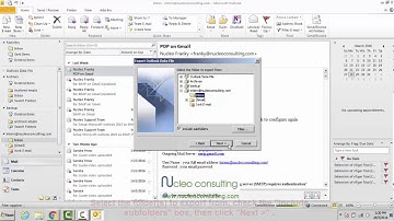 How to back up your archived email in Outlook 2010 #Nucleo #Outlook2010 #Backup #Email