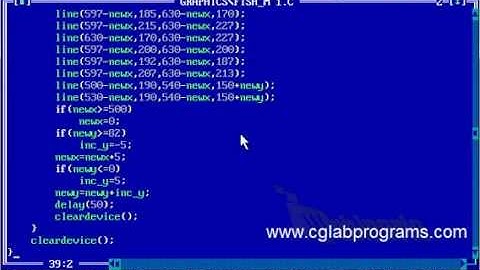 CG Lab Programs: Fish Movement