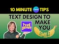 Canva TypeCraft Tutorial! Turn Objects into Words! (Design Tutorial for Beginners)