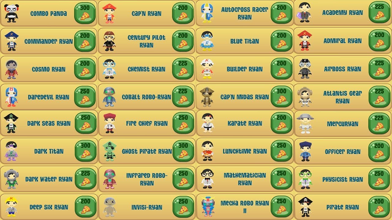 Tag with Ryan - All Characters Unlocked - All Vehicles and All Costumes Android Gameplay 2021