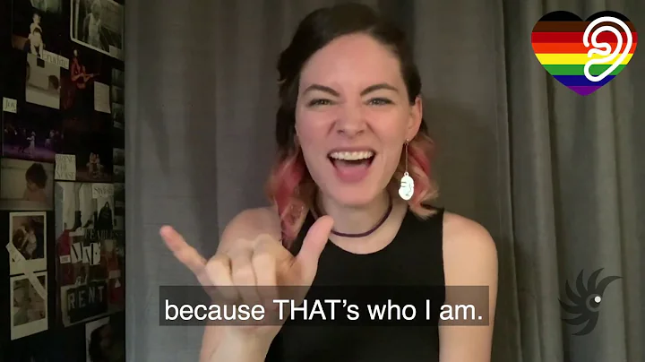 SANDRA MAE FRANK - Proud to be Deaf + Queer!