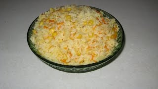 Рис с кукурузой и овощами