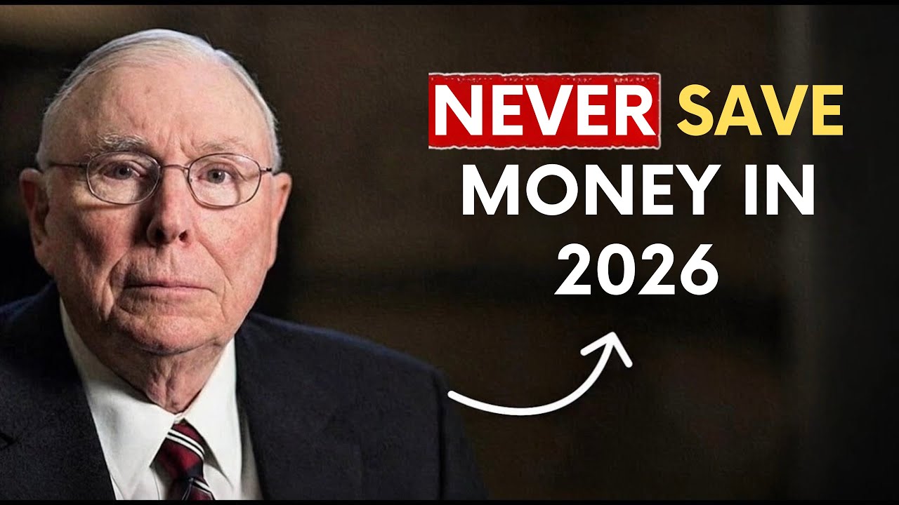 Why You Should Never Save Money In 2026 | Charlie Munger