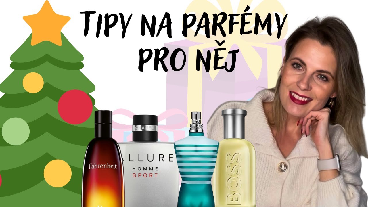 Tipy na pánské parfémy 🎁 dárky pod stromeček pro něj 🎄🤩