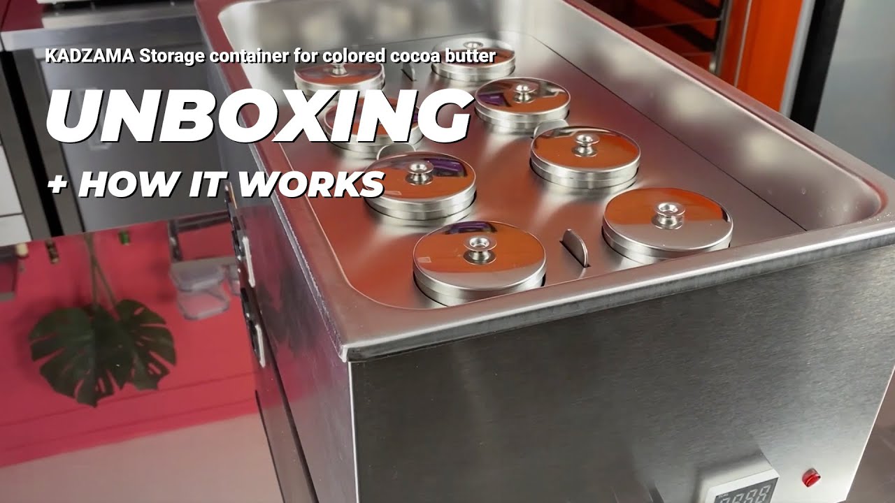 Хранение окрашенного какао-масла | KADZAMA