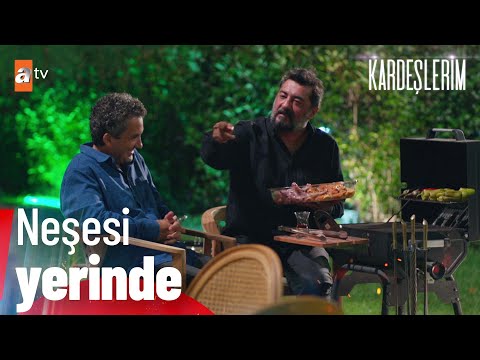 Akif'in evinde barbekü partisi - Kardeşlerim 95. Bölüm