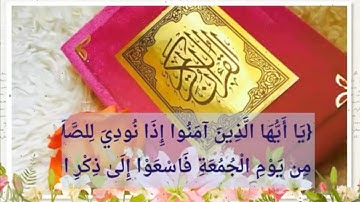 جمعة مباركة⚘🍃حالات واتس دينية يوم الجمعة قرآن كريم - مقاطع دينية قصيرة - حالات واتس اب دينية