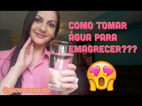 5 formas de tomar água para emagrecer mais rápido - Nutricionista Giovana Guido