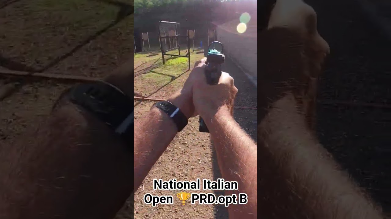 Finale Campionato italiano IPSC FITDS....NATIONAL ITALIAN OPEN 💥1 Production OPTICS B🏅