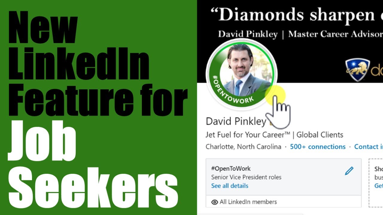 New LinkedIn Feature for Job Seekers
