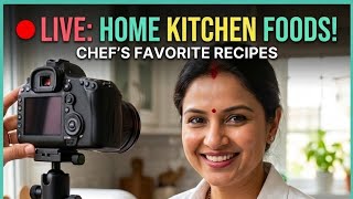 Home kitchen foods vlogs  is live talk to me