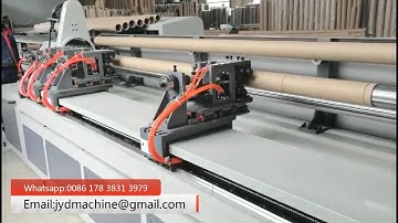 Three-axis Paper Tube Cutting Machine With Loading And Unloading Functions
