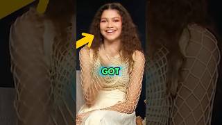 Celebrity Zendaya was caught off guard by this question about Spider - Man #Zendaya #TomHolland #Spider - Man Net Worth