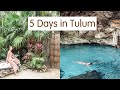 What to do in Tulum in 5 Days | Tulum vlog | Unique Airbnb Cenote Ruins Azulik