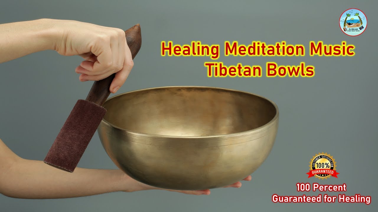 🟢Tibetan Bowl Healing Music 24/7, Amazing Relaxing Healing Music