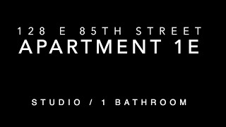 Apartment Tour | Studio/ 1 Bath | Upper East Side