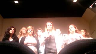 Teen Challenge Women's Choir Testimony and Song Easter 2014