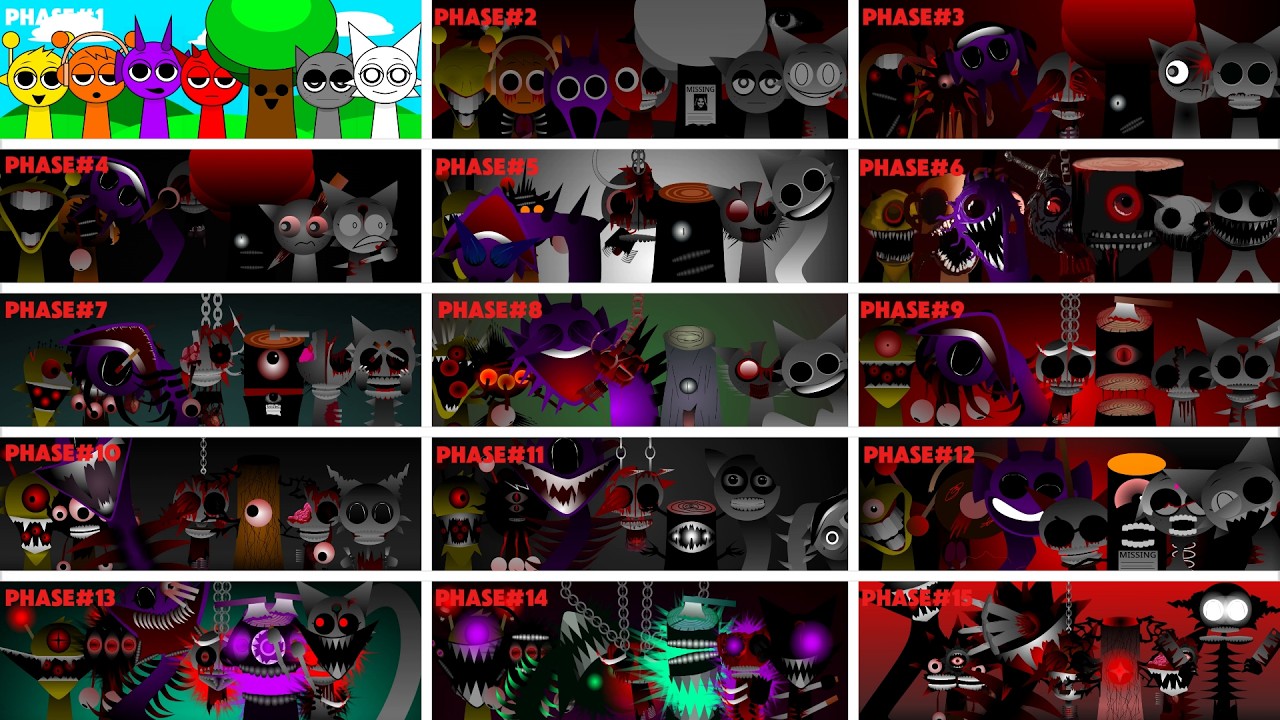 “Fun Time!” - Incredibox Sprunki Mix | Mix All Characters || From Stage 1 To Stage 15 Part 543