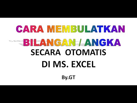 Cara Membulatkan Angka Otomatis Di Excel Pembulatan Bilangan Di Excel Tips Excel Geminitube Youtube Cara Membulatkan Angka Otomatis Di Excel Pembulatan Bilangan Di Excel Tips Excel Geminitube Youtube