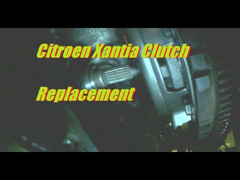 Citroen Xantia Clutch Replacement On 1.8 16V Engine - YouTube