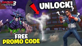 FINALLY Free PROMO CODES For Everyone in Spider Fighter 3 🤑 screenshot 5