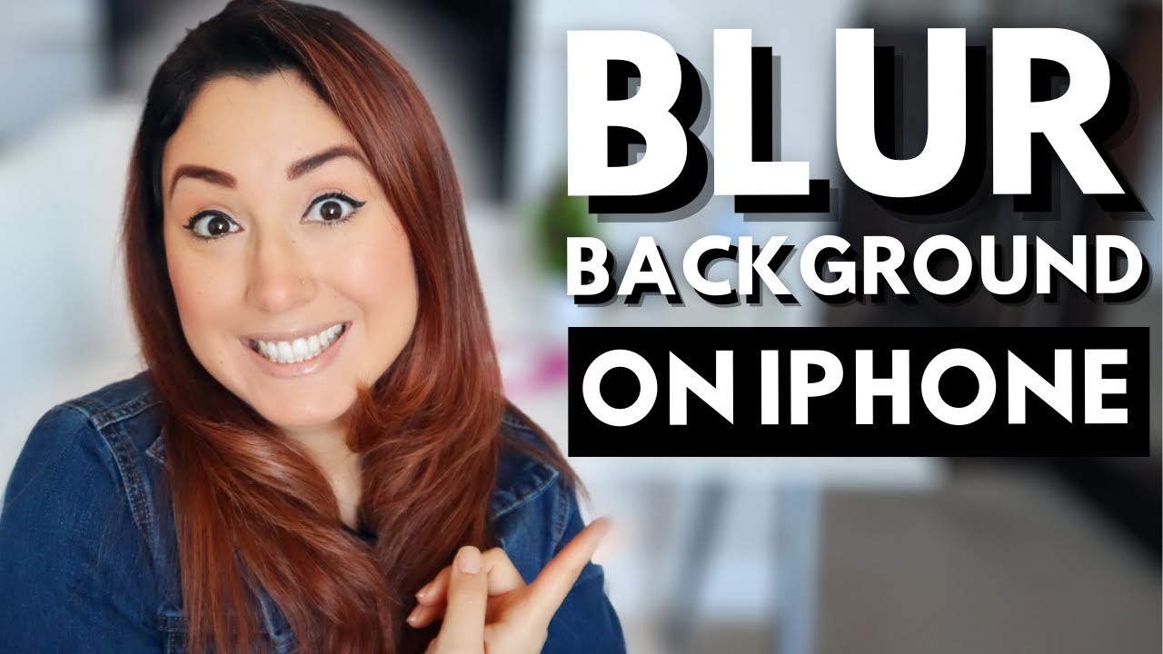 how to blur background in photos on iphone 13 - YouTube