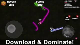 Gusano.io Worms Snake Game | Epic Bit Studio | #snakegame #gusano.io #games #newgame screenshot 4