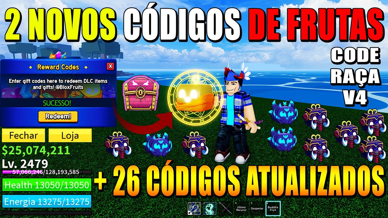 🕹Códigos de frutas blox