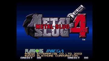 Metal Slug 4 (2002 - NEOGEO) Gameplay - No Commentary
