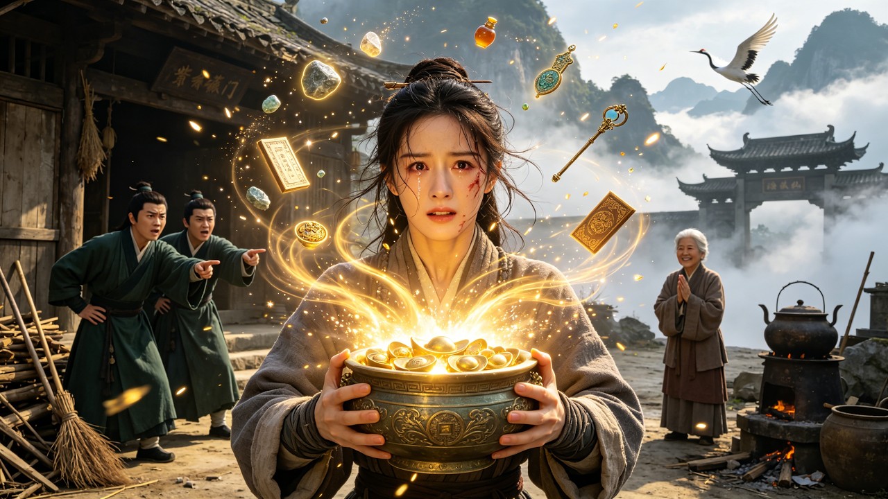 孤儿杂役获聚宝盆，逆袭修仙之路