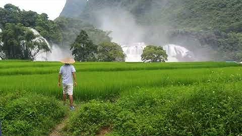 Thác Bản Giốc kiệt tác thiên nhiên