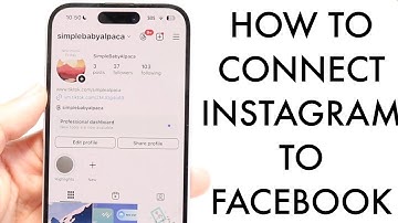 How To Connect Instagram To Your FaceBook Page! (2025)