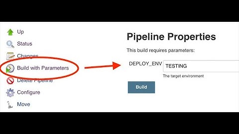 What are parameterized jobs in jenkins and how to configure it?
