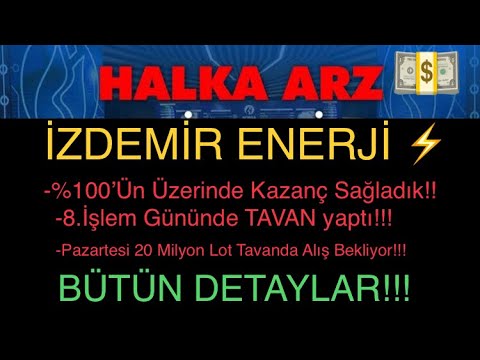 İzdemir Enerji Halka Arz |Kaç Tavan Yaptı?Tavan Serisi Devam Edecek Mi? Maliyet Sıfırlama Yaptık Mı?