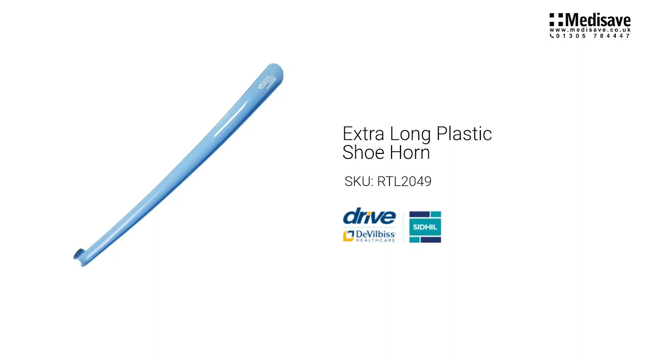 Extra Long Plastic Shoe Horn RTL2049
