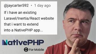Famous Laravel website into NativePHP Mobile App: Separate Project(s)? Profile