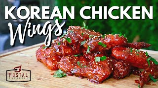 Receita de asas de frango coreanas asas Gochujang